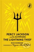 Kniha: The Lightning Thief (Rick Riordan). Penguin Random House Childrens UK, 2025 Kniha: The Lightning Thief (Rick Riordan). Penguin Random House Childrens UK, 2025