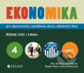 Kniha: Ekonomika 4 pro ekonomicky zaměřené obory SŠ (Petr Klínský a Otto Münch). Eduko, 2025 Kniha: Ekonomika 4 pro ekonomicky zaměřené obory SŠ (Petr Klínský a Otto Münch). Eduko, 2025
