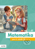 Kniha: Matematika pro 4. ročník ZŠ 1. díl (Květoslava Matoušková, Milena Vaňurová a Růžena Blažková). Alter, 2025 Kniha: Matematika pro 4. ročník ZŠ 1. díl (Květoslava Matoušková, Milena Vaňurová a Růžena Blažková). Alter, 2025