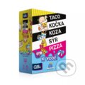 Společenská hra: Taco, kočka, koza, sýr, pizza - K vodě (Albi). Albi, 2025 Společenská hra: Taco, kočka, koza, sýr, pizza - K vodě (Albi). Albi, 2025