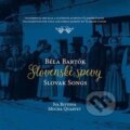 Hudobné CD: Iva Bittová, Mucha Quartet: Slovenské spevy / Béla Bartók (Pavian Records). Pavian Records, 2016 Hudobné CD: Iva Bittová, Mucha Quartet: Slovenské spevy / Béla Bartók (Pavian Records). Pavian Records, 2016