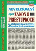 Kniha: Novelizovaný zákon o priestupkoch (Epos). Epos, 2025 Kniha: Novelizovaný zákon o priestupkoch (Epos). Epos, 2025