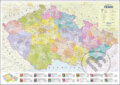 Česko administrativní mapa (Kartografie Praha). Kartografie Praha, 2025 Česko administrativní mapa (Kartografie Praha). Kartografie Praha, 2025