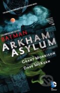 Kniha: Batman Arkham Asylum (Grant Morrison a Dave McKean). DC Comics, 2014 Kniha: Batman Arkham Asylum (Grant Morrison a Dave McKean). DC Comics, 2014