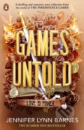 Kniha: Games Untold (Jennifer Lynn Barnes). Penguin Books, 2025 Kniha: Games Untold (Jennifer Lynn Barnes). Penguin Books, 2025