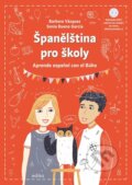 Kniha: Španělština pro školy (Barbora Vázquezová a Sonia Bueno-García). Edika, 2025 Kniha: Španělština pro školy (Barbora Vázquezová a Sonia Bueno-García). Edika, 2025