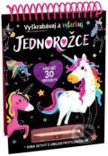 Kniha: Jednorožce - Vyškrabávaj a vyfarbuj (Autorský kolektív). Alicanto, 2025 Kniha: Jednorožce - Vyškrabávaj a vyfarbuj (Autorský kolektív). Alicanto, 2025
