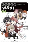 Kniha: Bungo Stray Dogs: Wan!, Vol. 4 (Bianca Pistillo, Sango Harukawa, Neco Kanai, Kevin Gifford a Kafka Asagiri). Yen Press, 2023 Kniha: Bungo Stray Dogs: Wan!, Vol. 4 (Bianca Pistillo, Sango Harukawa, Neco Kanai, Kevin Gifford a Kafka Asagiri). Yen Press, 2023