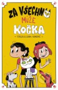 Kniha: Za všechno může kočka (Tereza Kopecká a Zora Kopecká). CPRESS, 2025 Kniha: Za všechno může kočka (Tereza Kopecká a Zora Kopecká). CPRESS, 2025