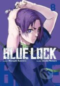 Kniha: Blue Lock 8 (česky) (Muneyuki Kaneshiro). Crew, 2025 Kniha: Blue Lock 8 (česky) (Muneyuki Kaneshiro). Crew, 2025