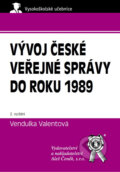 Kniha: Vývoj české veřejné správy do roku 1989 (Vendulka Valentová). Aleš Čeněk, 2025 Kniha: Vývoj české veřejné správy do roku 1989 (Vendulka Valentová). Aleš Čeněk, 2025