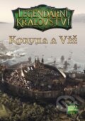 Kniha: Koruna a věž (gamebook) (Oliver Hulme). Mytago, 2025 Kniha: Koruna a věž (gamebook) (Oliver Hulme). Mytago, 2025