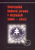 Kniha: Slovenská ľudová strana v dejinách 1905 - 1945 (Alena Bartlová, Peter Mulík a Róbert Letz). Matica slovenská, 2006 Kniha: Slovenská ľudová strana v dejinách 1905 - 1945 (Alena Bartlová, Peter Mulík a Róbert Letz). Matica slovenská, 2006