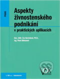 Kniha: Aspekty živnostenského podnikání v praktických aplikacích : živnostenské právo, daňová legislativa, sociální a zdravotní pojištění živnostníků (Eva Horzinková a Pavel Běhounek). VOX, 2005 Kniha: Aspekty živnostenského podnikání v praktických aplikacích : živnostenské právo, daňová legislativa, sociální a zdravotní pojištění živnostníků (Eva Horzinková a Pavel Běhounek). VOX, 2005
