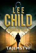 Kniha: Tajemství (Lee Child a Andrew Child). BB/art, 2025 Kniha: Tajemství (Lee Child a Andrew Child). BB/art, 2025