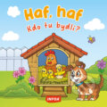 Kniha: Kdo tu bydlí? Haf, haf (INFOA). INFOA, 2025 Kniha: Kdo tu bydlí? Haf, haf (INFOA). INFOA, 2025