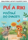 Kniha: Puí a Riki počítají do dvaceti (Vladimír Svozil). , 2025 Kniha: Puí a Riki počítají do dvaceti (Vladimír Svozil). , 2025