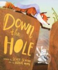 Kniha: Down the Hole (Slater Scott). Clarion Books, 2024 Kniha: Down the Hole (Slater Scott). Clarion Books, 2024