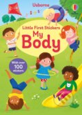 Kniha: Little First Stickers My Body (Caroline Young). Usborne, 2025 Kniha: Little First Stickers My Body (Caroline Young). Usborne, 2025