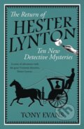 Kniha: The Return of Hester Lynton (Tony Evans). Lume Books, 2021 Kniha: The Return of Hester Lynton (Tony Evans). Lume Books, 2021