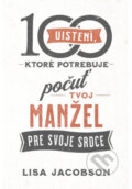 Kniha: 100 uistení, ktoré potrebuje počuť tvoj manžel (Lisa Jacobson). Christian Project Support, 2025 Kniha: 100 uistení, ktoré potrebuje počuť tvoj manžel (Lisa Jacobson). Christian Project Support, 2025
