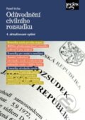 Kniha: Odůvodnění civilního rozsudku (Pavel Vrcha). Leges, 2026 Kniha: Odůvodnění civilního rozsudku (Pavel Vrcha). Leges, 2026