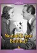 Film: Neviděli jste Bobíka? - digipack (Vladimír Slavínský) (DVD). Filmexport Home Video, 1944 Film: Neviděli jste Bobíka? - digipack (Vladimír Slavínský) (DVD). Filmexport Home Video, 1944