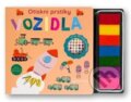 Kniha: Otiskni prstíky - Vozidla, 2026 Kniha: Otiskni prstíky - Vozidla, 2026