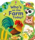 Kniha: Who's on the Farm Today? (Alice Beecham). Usborne, 2026 Kniha: Who's on the Farm Today? (Alice Beecham). Usborne, 2026