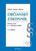 Kniha: Občiansky zákonník. (Heuréka). Heuréka, 2026 Kniha: Občiansky zákonník. (Heuréka). Heuréka, 2026