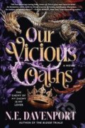 Kniha: Our Vicious Oaths (N.E. Davenport). HarperCollins, 2025 Kniha: Our Vicious Oaths (N.E. Davenport). HarperCollins, 2025
