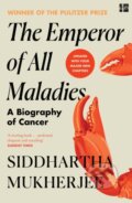 Kniha: The Emperor of All Maladies (Siddhartha Mukherjee). HarperCollins Publishers, 2025 Kniha: The Emperor of All Maladies (Siddhartha Mukherjee). HarperCollins Publishers, 2025
