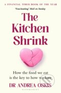 Kniha: The Kitchen Shrink (Dr Andrea Oskis). Bloomsbury, 2026 Kniha: The Kitchen Shrink (Dr Andrea Oskis). Bloomsbury, 2026