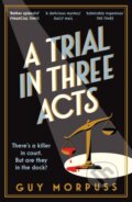 Kniha: A Trial in Three Acts (Guy Morpuss). Viper, 2026 Kniha: A Trial in Three Acts (Guy Morpuss). Viper, 2026