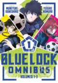 Kniha: Blue Lock Omnibus 1 (Vol. 1-3) (Muneyuki Kaneshiro). Kodansha Comics, 2026 Kniha: Blue Lock Omnibus 1 (Vol. 1-3) (Muneyuki Kaneshiro). Kodansha Comics, 2026