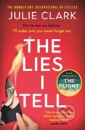 Kniha: The Lies I Tell (Julie Clark). Hodder and Stoughton, 2022 Kniha: The Lies I Tell (Julie Clark). Hodder and Stoughton, 2022