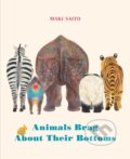 Kniha: Animals Brag About Their Bottoms (Maki Saito). , 2024 Kniha: Animals Brag About Their Bottoms (Maki Saito). , 2024