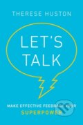 Kniha: Let's Talk (Therese Huston). Portfolio, 2021 Kniha: Let's Talk (Therese Huston). Portfolio, 2021
