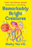 Kniha: Remarkably Bright Creatures (Shelby Van Pelt). Bloomsbury, 2025 Kniha: Remarkably Bright Creatures (Shelby Van Pelt). Bloomsbury, 2025