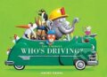 Kniha: Who's Driving? (Leo Timmers). Gecko, 2020 Kniha: Who's Driving? (Leo Timmers). Gecko, 2020