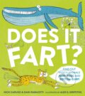 Kniha: Does It Fart? (Dani Rabaiotti a Nick Caruso). Wren and Rook, 2019 Kniha: Does It Fart? (Dani Rabaiotti a Nick Caruso). Wren and Rook, 2019