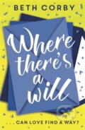 Kniha: Where There's a Will (Beth Corby). Hodder Paperback, 2019 Kniha: Where There's a Will (Beth Corby). Hodder Paperback, 2019