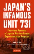 Kniha: Japan's Infamous Unit 731 (Hal Gold). Tuttle Publishing, 2019 Kniha: Japan's Infamous Unit 731 (Hal Gold). Tuttle Publishing, 2019