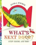 Kniha: What's Next Door? (Nicola O'byrne). Nosy Crow, 2018 Kniha: What's Next Door? (Nicola O'byrne). Nosy Crow, 2018