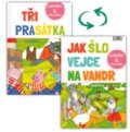 Kniha: Tři prasátka /Jak šlo vejce na vandr (Axióma). Axióma, 2014 Kniha: Tři prasátka /Jak šlo vejce na vandr (Axióma). Axióma, 2014