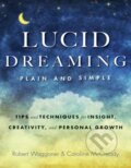 Kniha: Lucid Dreaming, Plain and Simple (Caroline McCready a Robert Waggoner). Red wheel, 2020 Kniha: Lucid Dreaming, Plain and Simple (Caroline McCready a Robert Waggoner). Red wheel, 2020