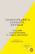 Kniha: Shakespeare’s Sonnets, Retold (James Anthony a William Shakespeare). WH Allen, 2025 Kniha: Shakespeare’s Sonnets, Retold (James Anthony a William Shakespeare). WH Allen, 2025