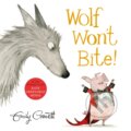 Kniha: Wolf Won't Bite! (Emily Gravett). Two Hoots, 2018 Kniha: Wolf Won't Bite! (Emily Gravett). Two Hoots, 2018