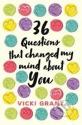 Kniha: 36 Questions That Changed My Mind About You (Vicki Grant). Hot Key, 2017 Kniha: 36 Questions That Changed My Mind About You (Vicki Grant). Hot Key, 2017