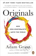 Kniha: Originals (Adam Grant). Penguin Books, 2017 Kniha: Originals (Adam Grant). Penguin Books, 2017